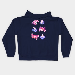 Harlequin shrimp and crab Kids Hoodie